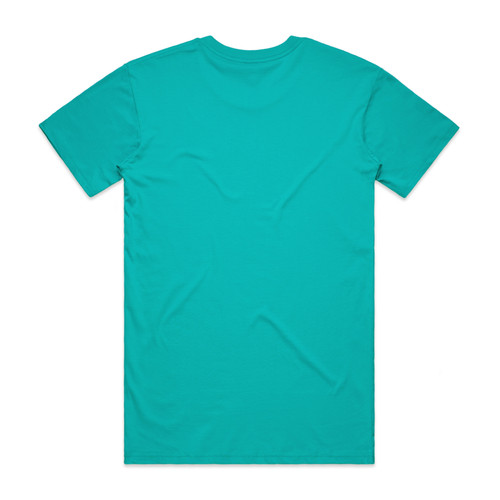 TEAL - BACK staple-tee-teal-back